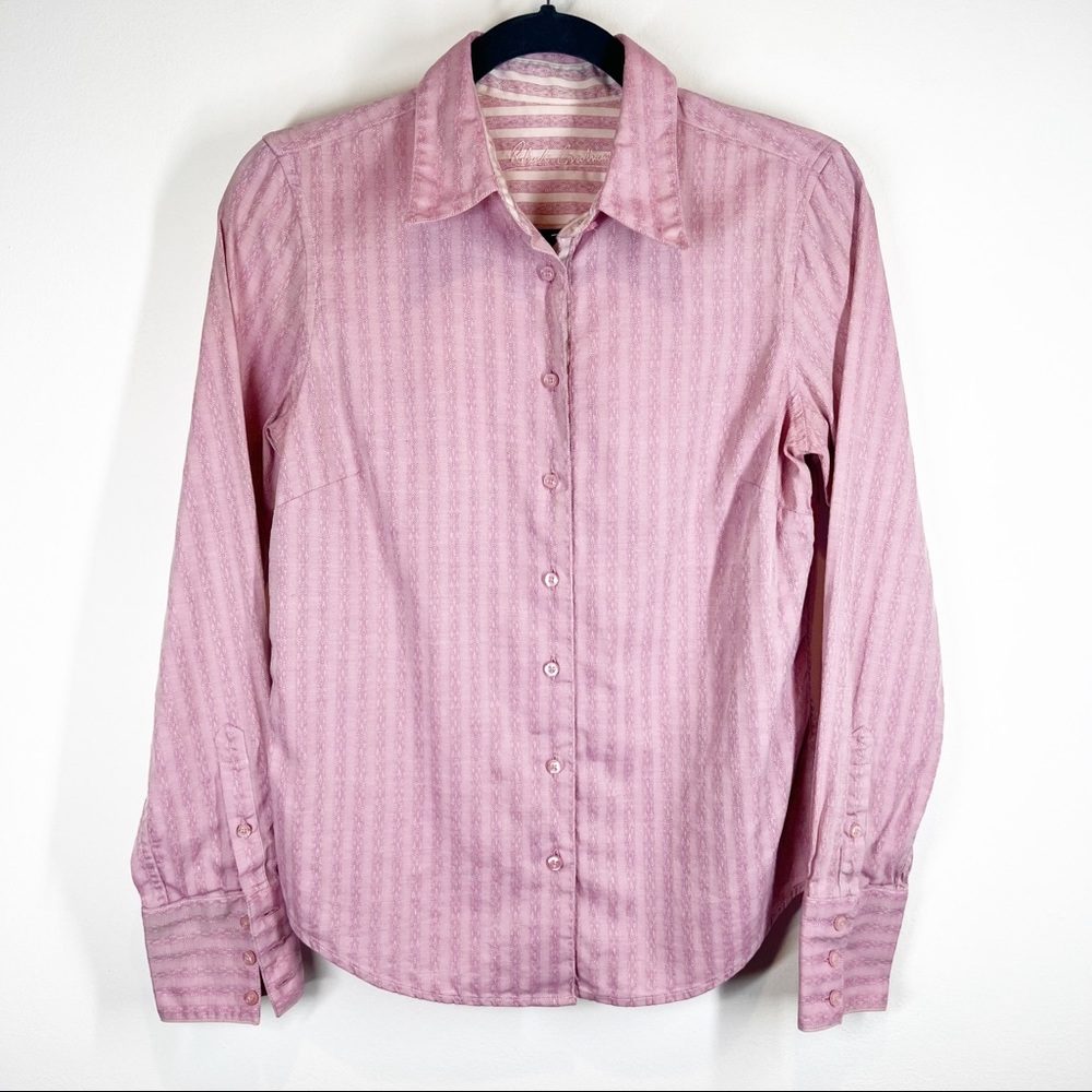 Robert Graham Pink Button Down Shirt